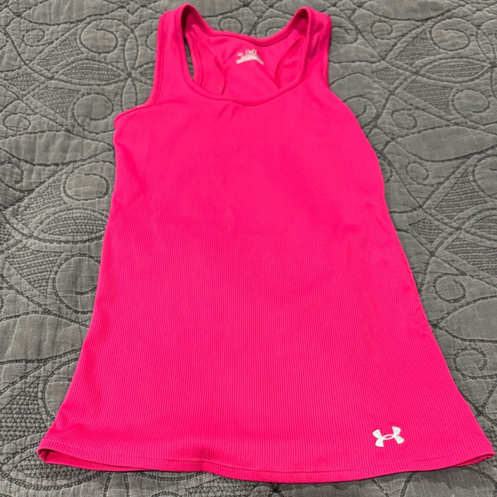 Under Armour Fuchsia Racerback Tank